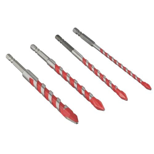 4-teiliger Exzenterbohrer mit hoher Härte, 6/8/10/12 mm, for Glasfliesen, Keramik, Stanzen, Felsplatten, Bohrer, 150 mm 4-teiliger Exzenterbohrer mit hoher Härte, 6/8/10/12 mm, for Glasfliesen, Keramik, Stanzen, Felsplatten, Bohrer, 150 mm von uvmgmync