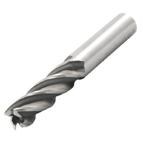 sourcing map 1/5,1 cm X 1/5,1 cm 4 Flute Zylinderschaft HSS Spiral Schaftfräser Fräser de von uxcell