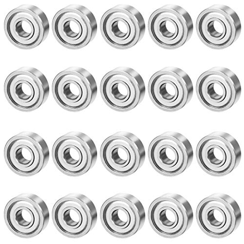 sourcing map 20 Stück 605ZZ 5mmx14mmx5mm Doppelt Geschirmt Miniatur Tief Rillenkugellager Kugellager Rollenlager Skateboard Bearings Skateboard Kugellager Mini Kugellager Bearings sourcing map 20 Stück 605ZZ 5mmx14mmx5mm Doppelt Geschirmt Miniatur Tief Rillenkugellager Kugellager Rollenlager Skateboard Bearings Skateboard Kugellager Mini Kugellager Bearings von uxcell