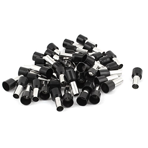 sourcing map 50 Stück 16 mm 2 Crimp Kabelstecker kaltgepresste Klemmen Aderendhülsen Crimpverbinder Schwarz sourcing map 50 Stück 16 mm 2 Crimp Kabelstecker kaltgepresste Klemmen Aderendhülsen Crimpverbinder Schwarz von uxcell