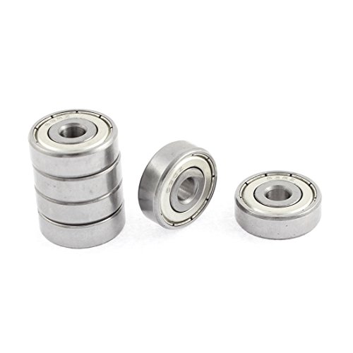 sourcing map 6Stk Metall versiegeltes doppeltes geschirmtes tiefes Rillenkugellager 6x22x7mm sourcing map 6Stk Metall versiegeltes doppeltes geschirmtes tiefes Rillenkugellager 6x22x7mm von uxcell
