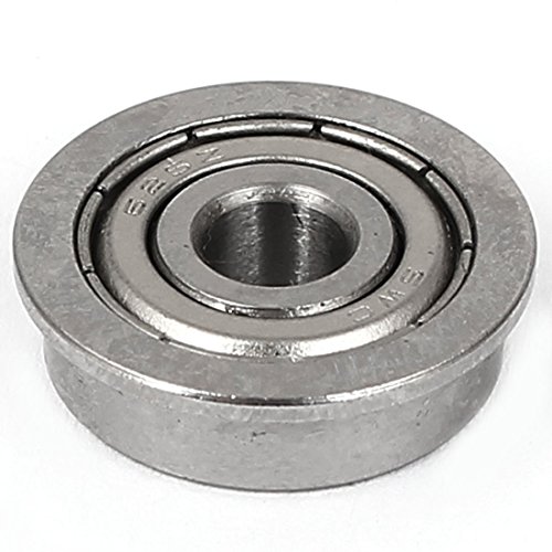 sourcing map Abgedichtetes Typl F688ZZ Flanschkugellager 8 mm x 18 mm x 5 mm Silber sourcing map Abgedichtetes Typl F688ZZ Flanschkugellager 8 mm x 18 mm x 5 mm Silber von uxcell
