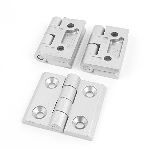 sourcing map Gatte Aluminum Schweißer Tür Ende Scharnier Silber 3Stk sourcing map Gatte Aluminum Schweißer Tür Ende Scharnier Silber 3Stk von uxcell