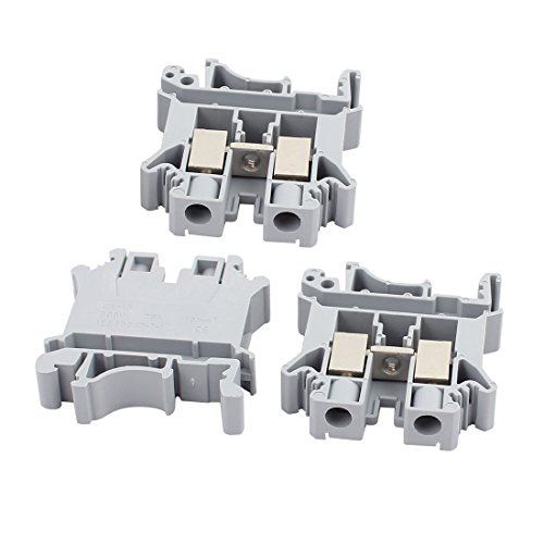 sourcingmap 3Stk UK-10N DIN Schienemontiert Klemme Block 800V 76A 10mm2 Kabel grau Farbe DE de sourcingmap 3Stk UK-10N DIN Schienemontiert Klemme Block 800V 76A 10mm2 Kabel grau Farbe DE de von uxcell
