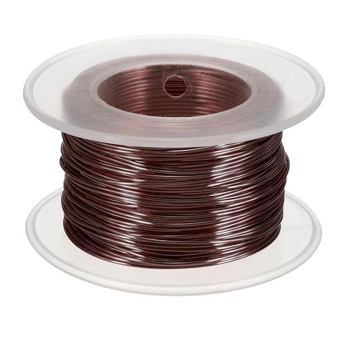 uxcell 0,8 mm eloxierter Aluminiumdraht für Schmuckherstellung, biegsamer, flexibler Draht für Heimwerker, Heimdekoration, Garten-Skulptur, Bronzefarben uxcell 0,8 mm eloxierter Aluminiumdraht für Schmuckherstellung, biegsamer, flexibler Draht für Heimwerker, Heimdekoration, Garten-Skulptur, Bronzefarben von uxcell