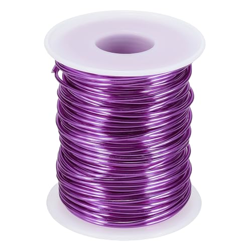 uxcell 1,5 mm eloxierter Aluminiumdraht für Schmuckherstellung, biegsamer, flexibler Draht für Heimwerker, Heimdekoration, Gartenarbeit, Skulptur, Violett uxcell 1,5 mm eloxierter Aluminiumdraht für Schmuckherstellung, biegsamer, flexibler Draht für Heimwerker, Heimdekoration, Gartenarbeit, Skulptur, Violett von uxcell