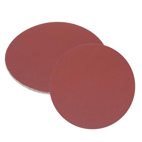 uxcell 10 x 25,4 cm Schleifscheiben, Körnung 120, Aluminiumoxid, Klett-Rückseite, Schleifpapier, runde Nass-/Trockenschleifpapiere, Sand, Autolack, Holz, Metall uxcell 10 x 25,4 cm Schleifscheiben, Körnung 120, Aluminiumoxid, Klett-Rückseite, Schleifpapier, runde Nass-/Trockenschleifpapiere, Sand, Autolack, Holz, Metall von uxcell