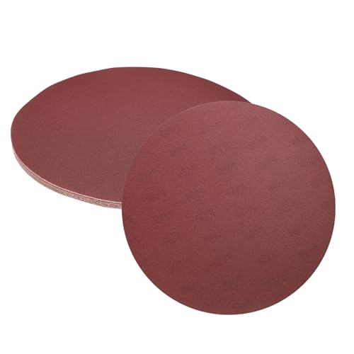uxcell 10 x 30,5 cm Schleifscheiben, Körnung 180, Aluminiumoxid, Klett-Rückseite, Schleifpapier, runde Nass-/Trockenschleifpapiere, Sand, Autolack, Holz, Metall uxcell 10 x 30,5 cm Schleifscheiben, Körnung 180, Aluminiumoxid, Klett-Rückseite, Schleifpapier, runde Nass-/Trockenschleifpapiere, Sand, Autolack, Holz, Metall von uxcell