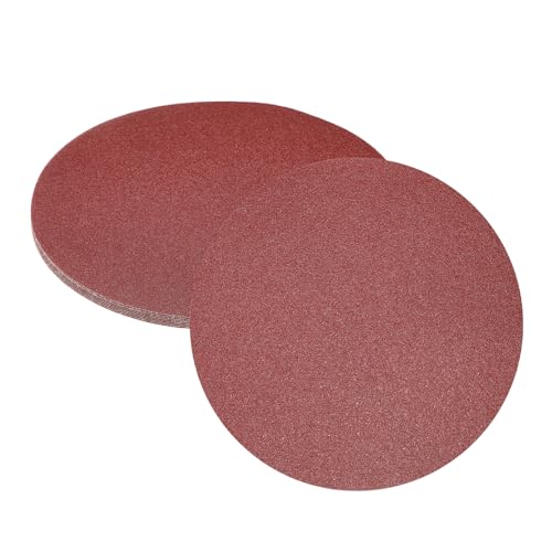 uxcell 10 x 30,5 cm Schleifscheiben, Körnung 60, Aluminiumoxid, Klett-Rückseite, Schleifpapier, runde Nass-/Trockenschleifpapiere, Sand, Autolack, Holz, Metall uxcell 10 x 30,5 cm Schleifscheiben, Körnung 60, Aluminiumoxid, Klett-Rückseite, Schleifpapier, runde Nass-/Trockenschleifpapiere, Sand, Autolack, Holz, Metall von uxcell