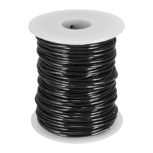 uxcell 12 Gauge / 2 mm eloxierter Aluminiumdraht für Schmuckherstellung, 30 m, biegbarer, flexibler Draht für Heimwerker, Heimdekoration, Gartenarbeit, Skulptur, Schwarz uxcell 12 Gauge / 2 mm eloxierter Aluminiumdraht für Schmuckherstellung, 30 m, biegbarer, flexibler Draht für Heimwerker, Heimdekoration, Gartenarbeit, Skulptur, Schwarz von uxcell