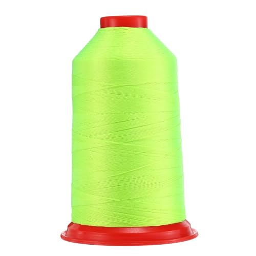 uxcell 1968 Yards gebundenes Nylon-Nähgarn, Größe 280D/3, Nähgarn, strapazierfähiges Nylon-Polstergarn, Outdoor-Faden für Leder, Jeans und Webmaschinen, DIY, Neongrün uxcell 1968 Yards gebundenes Nylon-Nähgarn, Größe 280D/3, Nähgarn, strapazierfähiges Nylon-Polstergarn, Outdoor-Faden für Leder, Jeans und Webmaschinen, DIY, Neongrün von uxcell