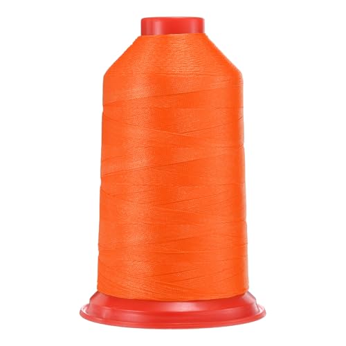 uxcell 1968 Yards gebundenes Nylon-Nähgarn, Größe 280D/3, Nähgarn, strapazierfähiges Nylon-Polstergarn, Outdoor-Faden für Leder, Jeans und Webmaschinen, DIY, Neonorange uxcell 1968 Yards gebundenes Nylon-Nähgarn, Größe 280D/3, Nähgarn, strapazierfähiges Nylon-Polstergarn, Outdoor-Faden für Leder, Jeans und Webmaschinen, DIY, Neonorange von uxcell