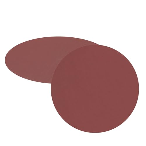 uxcell 2 x 25,4 cm Schleifscheiben, Körnung 2000, Aluminiumoxid, Klett-Rückseite, Schleifpapier, runde Nass-/Trockenschleifpapier, Sand, Autolack, Holz, Metall von uxcell