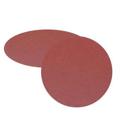uxcell 2 x 25,4 cm Schleifscheiben, Körnung 60, Aluminiumoxid, Klett-Rückseite, Schleifpapier, runde Nass-/Trockenschleifpapier, Sand, Autolack, Holz, Metall uxcell 2 x 25,4 cm Schleifscheiben, Körnung 60, Aluminiumoxid, Klett-Rückseite, Schleifpapier, runde Nass-/Trockenschleifpapier, Sand, Autolack, Holz, Metall von uxcell