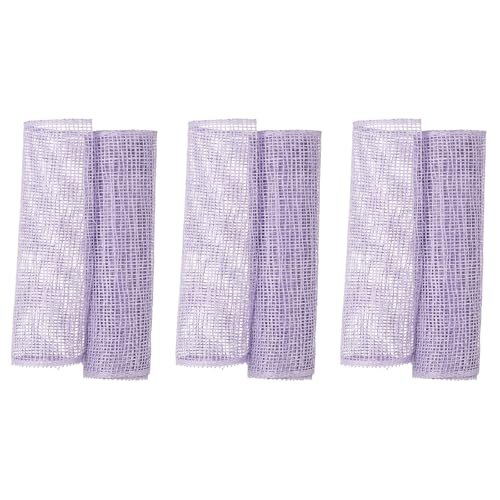 uxcell 3 Stück dekoratives Netzband, 25,4 cm x 4,5 m Netzband, Rolle, Metallic, für Weihnachtsbaumkranz, Dekoration, Lila uxcell 3 Stück dekoratives Netzband, 25,4 cm x 4,5 m Netzband, Rolle, Metallic, für Weihnachtsbaumkranz, Dekoration, Lila von uxcell