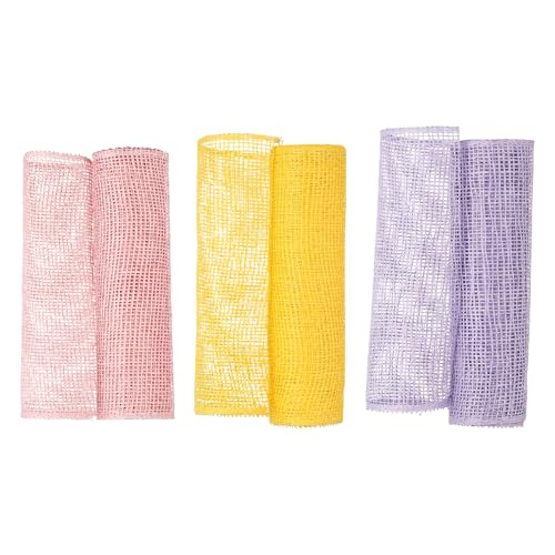 uxcell 3 Stück dekoratives Netzband, 25,4 cm x 4,5 m Netzband, Rolle, Metallic, für Weihnachtsbaumkranz, Dekoration, Rosa/Gelb/Lila uxcell 3 Stück dekoratives Netzband, 25,4 cm x 4,5 m Netzband, Rolle, Metallic, für Weihnachtsbaumkranz, Dekoration, Rosa/Gelb/Lila von uxcell