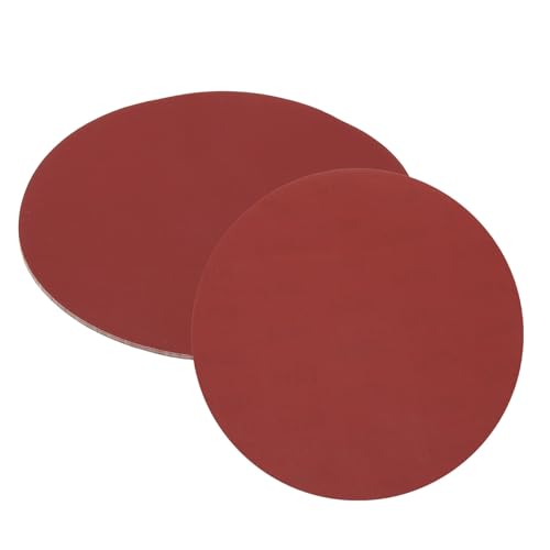 uxcell 5 x 25,4 cm Schleifscheiben, Körnung 1200, Aluminiumoxid, Klett-Rückseite, Schleifpapier, runde Nass-/Trockenschleifpapiere, Sand, Autolack, Holz, Metall von uxcell