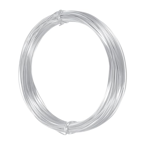 uxcell Flachdraht aus Aluminium, 1 mm, 0,5 mm dick, biegbar, Metall, Blumenschmuck, Perlendraht, für Modellierung, Armatur, DIY, Schmuckherstellung, silberfarben uxcell Flachdraht aus Aluminium, 1 mm, 0,5 mm dick, biegbar, Metall, Blumenschmuck, Perlendraht, für Modellierung, Armatur, DIY, Schmuckherstellung, silberfarben von uxcell