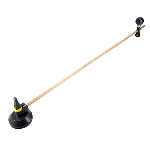 uxcell Glas-Kreisschneider, max. 120 cm, runder Durchmesser, verstellbar, Zirkelform, mit Saugnapf uxcell Glas-Kreisschneider, max. 120 cm, runder Durchmesser, verstellbar, Zirkelform, mit Saugnapf von uxcell