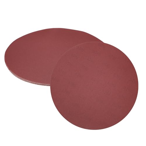 uxcell Schleifscheiben, 30,5 cm, Körnung 240, Aluminiumoxid, Klett-Rückseite, ohne Loch, runde Nass-/Trockenschleifpapier, Sand, Autolack, Holz, Metall, 5 Stück uxcell Schleifscheiben, 30,5 cm, Körnung 240, Aluminiumoxid, Klett-Rückseite, ohne Loch, runde Nass-/Trockenschleifpapier, Sand, Autolack, Holz, Metall, 5 Stück von uxcell
