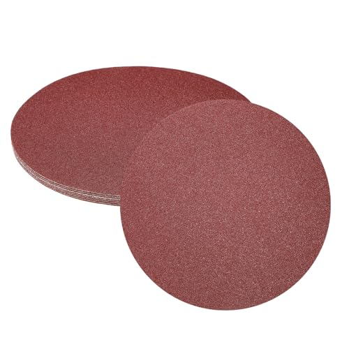 uxcell Schleifscheiben, 30,5 cm, Körnung 40, Aluminiumoxid, Klett-Rückseite, ohne Loch, runde Nass-/Trockenschleifpapier, Sand, Autolack, Holz, Metall, 10 Stück uxcell Schleifscheiben, 30,5 cm, Körnung 40, Aluminiumoxid, Klett-Rückseite, ohne Loch, runde Nass-/Trockenschleifpapier, Sand, Autolack, Holz, Metall, 10 Stück von uxcell