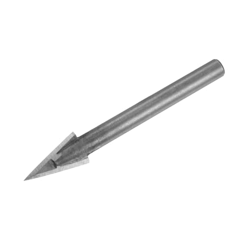 uxcell V-Nutfräser mit 30 Grad, 10 mm Durchmesser, mit 6 mm Schaft, legierter Hartmetallbestückter V-Nut-Bit für Marmor-Jade-Holzbearbeitung uxcell V-Nutfräser mit 30 Grad, 10 mm Durchmesser, mit 6 mm Schaft, legierter Hartmetallbestückter V-Nut-Bit für Marmor-Jade-Holzbearbeitung von uxcell