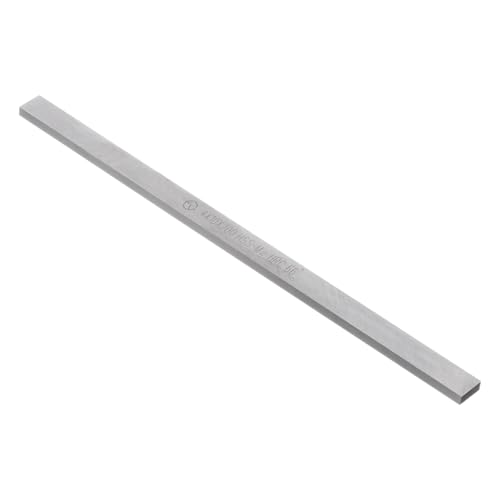 uxcell Vierkant-Drehmeißel-Bit, blanko, 4 mm x 10 mm x 200 mm, M2 HSS (Hochgeschwindigkeitsstahl), Drehwerkzeug, Fräsrohlinge, rechteckige Fliegenschneider, Rohlinge von uxcell