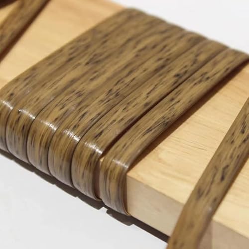 Rattan-MöBel Befestigungsset Korbgeflecht/Gradient Flat Rattan Weaving Graues, 500g 70-80m Flaches Kunststoffgeflecht, FüR Strick- Und Reparaturen, Rattan-Stuhl, Tischkorb ( Color : L , Size : 8MM ) von uyeoco