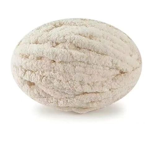 uyeoco Grobe Isländische Wolle Sperrige Armstricken Wolle Roving Garn Zum Handstricken Häkeln, Grobstrick Weiches Wollgarn, Dicke Wolle Garn Für Decke Stricken (Color : A, Size : 2 Volume(500g)) von uyeoco