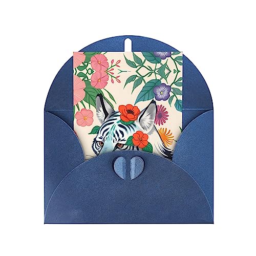 vacsAX Niedlicher weißer Tiger, handgefertigt, für alle Anlässe, Geburtstagskarten, Hochzeitskarten, Beileidskarten vacsAX Niedlicher weißer Tiger, handgefertigt, für alle Anlässe, Geburtstagskarten, Hochzeitskarten, Beileidskarten von vacsAX