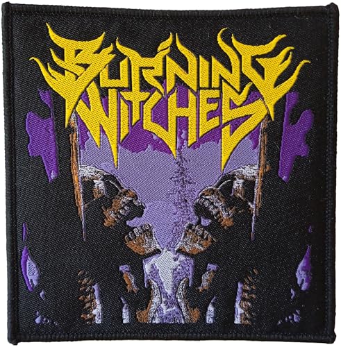 Burning Witches Skulls Patch Burning Witches Skulls Patch von value-merch