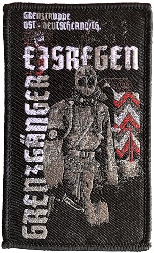 value-merch Eisregen Grenzgänger Schwarz Rechteckig Embroidered Patch value-merch Eisregen Grenzgänger Schwarz Rechteckig Embroidered Patch von value-merch