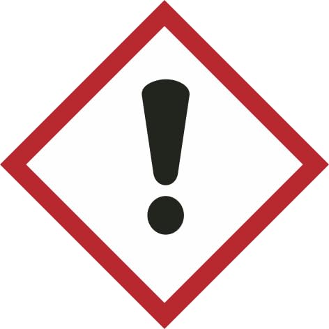 100 Gefahraufkleber GHS 07 - Achtung Ausrufezeichen reizend - 30x30mm - Gefahrstoffkennzeichnung, Gefahrstoffsymbole, Etiketten Aufkleber, (GHS, GHS 07 - Achtung, 100, GHS) von vamani