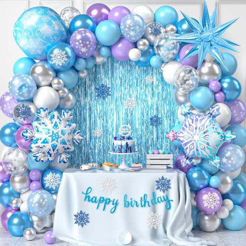 Frozen Geburtstagsdeko Mädchen Eiskönigin Party Deko mit Lametta Vorhang Blau Schneeflocken Folienballon Luftballon Ballon Girlande Lila Silber Banner Frozen Geburtstagsparty Deko Birthday Frozen Geburtstagsdeko Mädchen Eiskönigin Party Deko mit Lametta Vorhang Blau Schneeflocken Folienballon Luftballon Ballon Girlande Lila Silber Banner Frozen Geburtstagsparty Deko Birthday von vamei