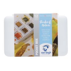 Aquarell Set Naturfarben 12 Näpfchen von van Gogh