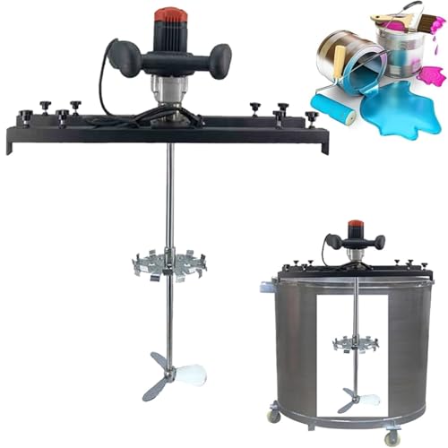 vanenferse Elektrische Pneumatische Halterungsmischermaschine, IBC-Rührwerk, 3000 W Kommerzieller Tankfass-Trommelrührer Mit Propeller Für Tintenlöser-Rührwerk, 72–120 cm Verstellbar vanenferse Elektrische Pneumatische Halterungsmischermaschine, IBC-Rührwerk, 3000 W Kommerzieller Tankfass-Trommelrührer Mit Propeller Für Tintenlöser-Rührwerk, 72–120 cm Verstellbar von vanenferse
