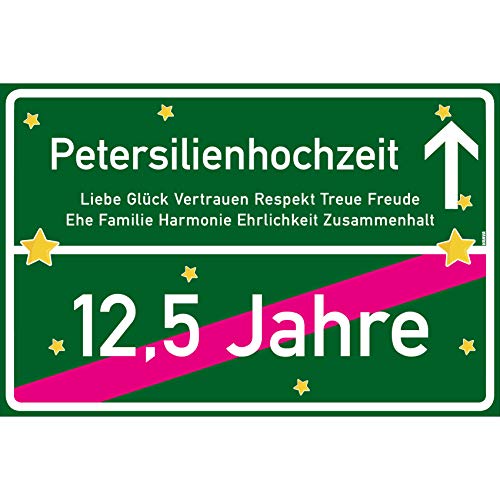 vanva Petersilienhochzeit Schild Petersilienhochzeit Ortsschild 30x20 cm Liebe Hochzeit 12,5. Hochzeitstag Party Deko Geschenke Dekoration Hochzeits-Deko Petersilienhochzeit Geschenkideen vanva Petersilienhochzeit Schild Petersilienhochzeit Ortsschild 30x20 cm Liebe Hochzeit 12,5. Hochzeitstag Party Deko Geschenke Dekoration Hochzeits-Deko Petersilienhochzeit Geschenkideen von vanva