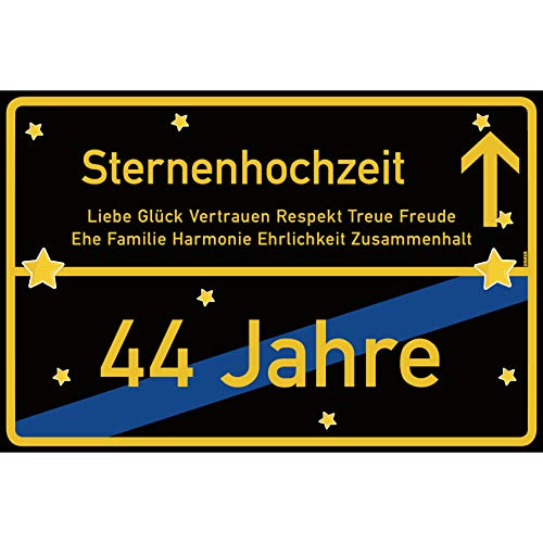vanva Sternenhochzeit Schild Sternenhochzeit Ortsschild 30x20 cm Liebe Hochzeitskarte 44. Hochzeitstag Party Deko Geschenke Dekoration Hochzeits-Deko Sternenhochzeit Geschenkideen vanva Sternenhochzeit Schild Sternenhochzeit Ortsschild 30x20 cm Liebe Hochzeitskarte 44. Hochzeitstag Party Deko Geschenke Dekoration Hochzeits-Deko Sternenhochzeit Geschenkideen von vanva