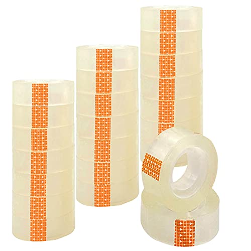 Klebeband, 18 mm x 35 m, transparent, 24 Rollen von various