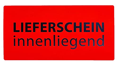 50 Aufkleber Etikett Versandaufkleber Lieferschein innenliegend 50 Aufkleber Etikett Versandaufkleber Lieferschein innenliegend von varivendo
