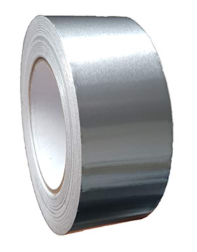 50 Meter Aluminium Klebeband 50mm breit (1 Rolle) von varivendo