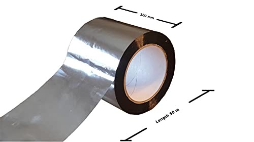 varivendo Alu Polypropylen Klebeband (1, 10cm x 50m) von varivendo