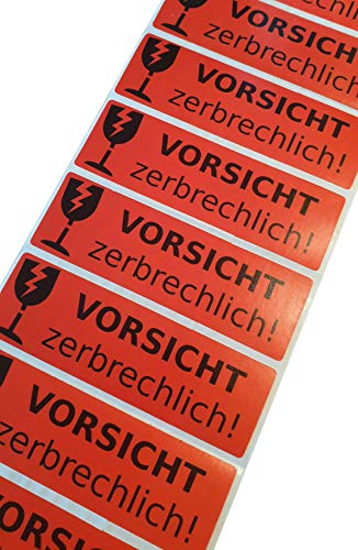 varivendo 50 Stück Aufkleber Etikett Vorsicht Zerbrechlich Paketaufkleber varivendo 50 Stück Aufkleber Etikett Vorsicht Zerbrechlich Paketaufkleber von varivendo