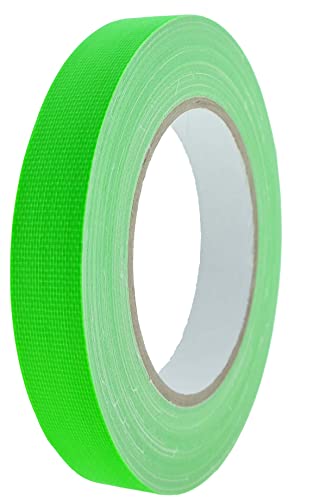 varivendo NEON Klebeband 10mm x 25m Gewebeband matt fluoreszierend von varivendo