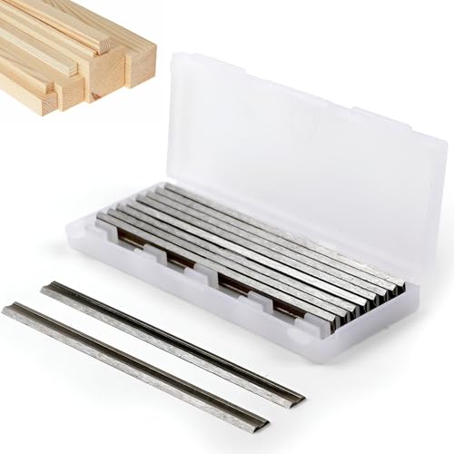 10 Stück 82mm Hobelmesser Hss Set,Hobelmesser Set,Elektrohobel Hss Klinge 82x5,5 X1,2mm,Professional Holz Ersatzmesser Wendeklingen,Hobelmesser Für Bosch Hobel,Handhobel, Holzbearbeitungsmaschinen 10 Stück 82mm Hobelmesser Hss Set,Hobelmesser Set,Elektrohobel Hss Klinge 82x5,5 X1,2mm,Professional Holz Ersatzmesser Wendeklingen,Hobelmesser Für Bosch Hobel,Handhobel, Holzbearbeitungsmaschinen von vcsjw
