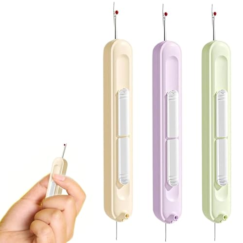 3 Stück Nadeleinfädler,2 in1Einfädelhilfe für Nähnadeln,Nahttrenner,Fadeneinfädler für Nadeln,Geeignet zum Nähen mit der Hand,zum Stricken und für die Nähmaschine 3 Stück Nadeleinfädler,2 in1Einfädelhilfe für Nähnadeln,Nahttrenner,Fadeneinfädler für Nadeln,Geeignet zum Nähen mit der Hand,zum Stricken und für die Nähmaschine von vcsjw