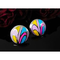 Designer Ohrstecker Edelstahl 19 mm Ohrringe Ohrschmuck, neu von vendor-unknown