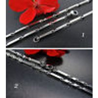 Edelstahlkette massiv Halskette Kette Herrenkette 50/60cm Edelstahl, neu von vendor-unknown