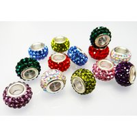 European Bead Kristall Glas Element Strass Anhänger Armband Kette Crystal, neu European Bead Kristall Glas Element Strass Anhänger Armband Kette Crystal, neu von vendor-unknown