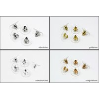 Ohrstecker Verschluss 20/50/100 Ohrstopper Rückteile Ohrmuttern, S77 von vendor-unknown
